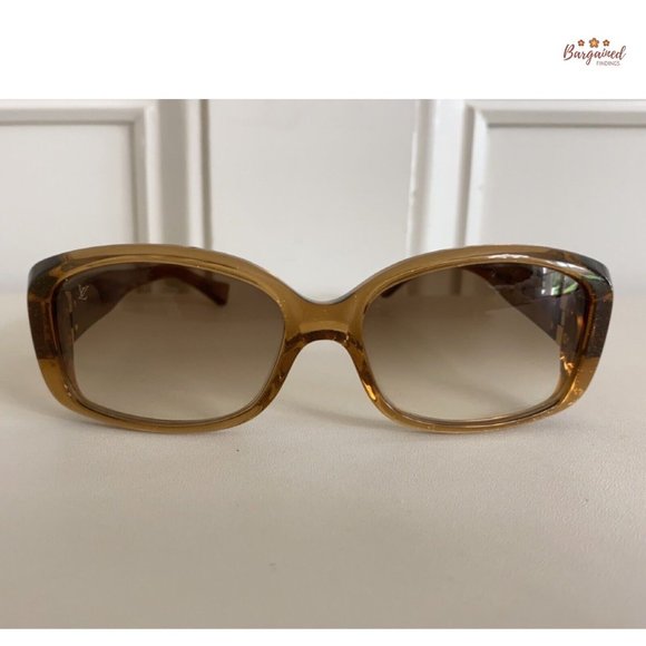 Authentic LOUIS VUITTON Gold Speckling Acetate Frame Soupcon Sunglasses - Z0003W main image 6